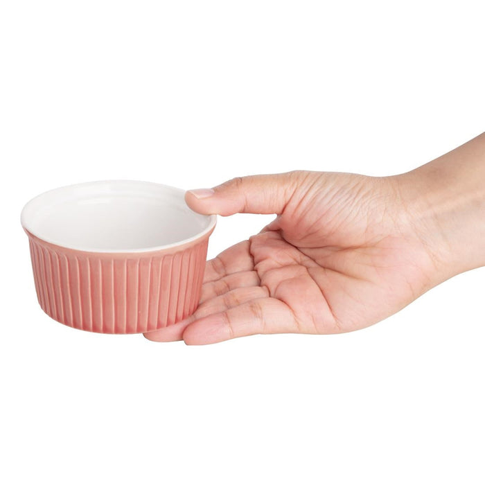 Olympia Pastel Ramekin Red 145ml (12 Pack) Olympia