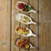 Churchill Stonecast Handled Paddles Barley White 284mm (6 Pack) Churchill