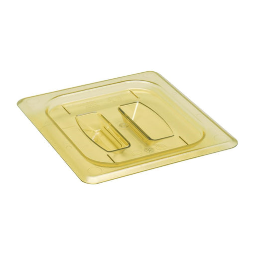 GN 1/6 cover with handle. Fits Cambro High Heat GN1/6 food Trays