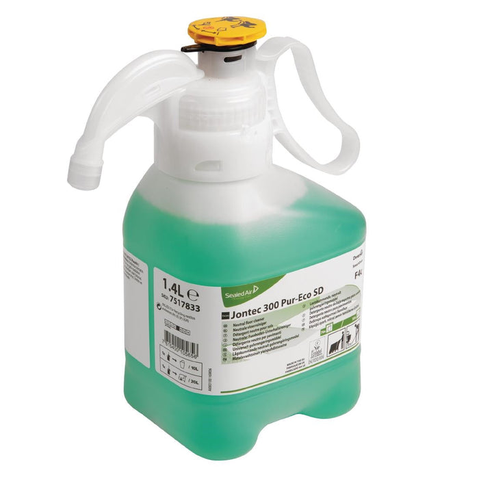 TASKI SmartDose Jontec 300 Pur-Eco Floor Cleaner Super Concentrate 1.4Ltr Diversey