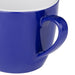 Olympia Kristallon Gala Colour Rim Melamine Mug Blue 285ml (6 Pack) Olympia