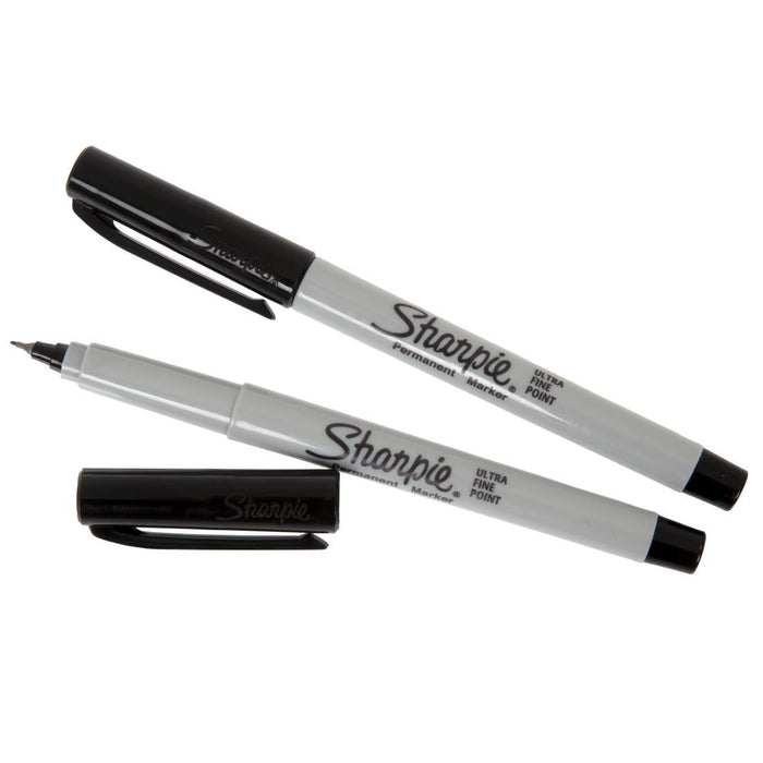 Sharpie Ultra Fine Permanent Marker Black (2 Pack) Sharpie