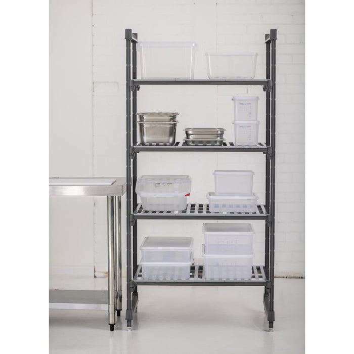 Cambro Camshelving Basics 4 Tier Shelving Starter Unit 1830 x 915 x 540mm Cambro