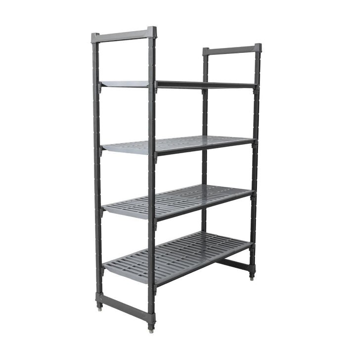 Cambro Camshelving Basics 4 Tier Shelving Starter Unit 1830 x 1220 x 540mm Cambro