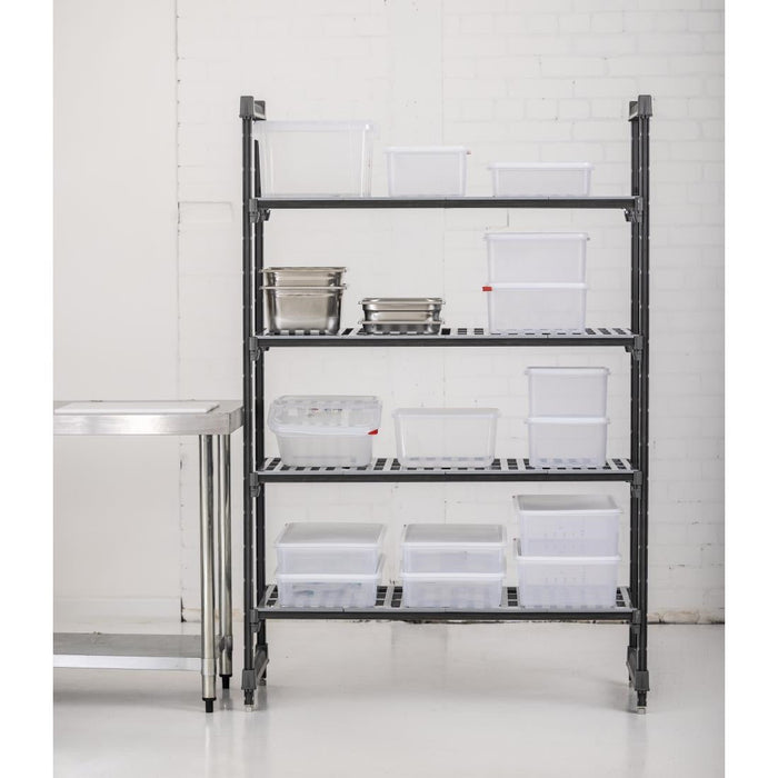 Cambro Camshelving Basics 4 Tier Shelving Starter Unit 1830 x 1220 x 540mm Cambro