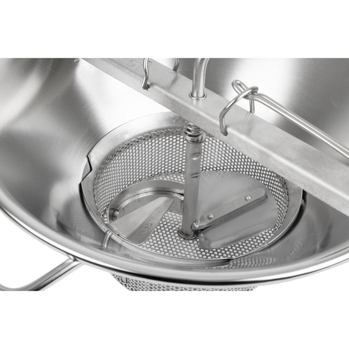 Triturator Stainless Steel - 35cm with Sieve 3mm Tellier