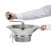 Triturator Stainless Steel - 35cm with Sieve 3mm Tellier
