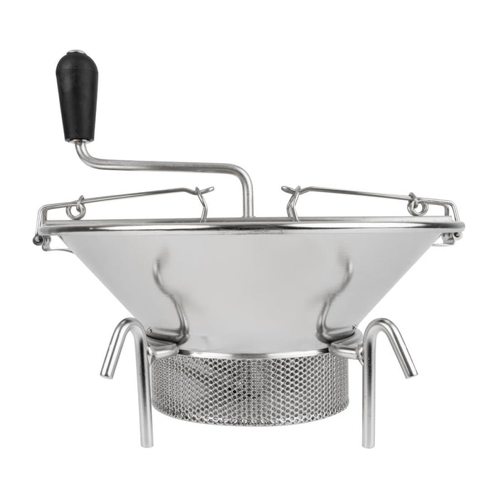 Triturator Stainless Steel - 35cm with Sieve 3mm Tellier