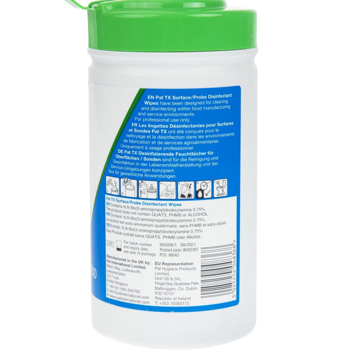 Pal TX Disinfectant Probe Wipes (10 x 200 Pack) Pal