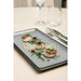 Olympia Mineral Rectangular Plates 335mm (4 Pack) Olympia