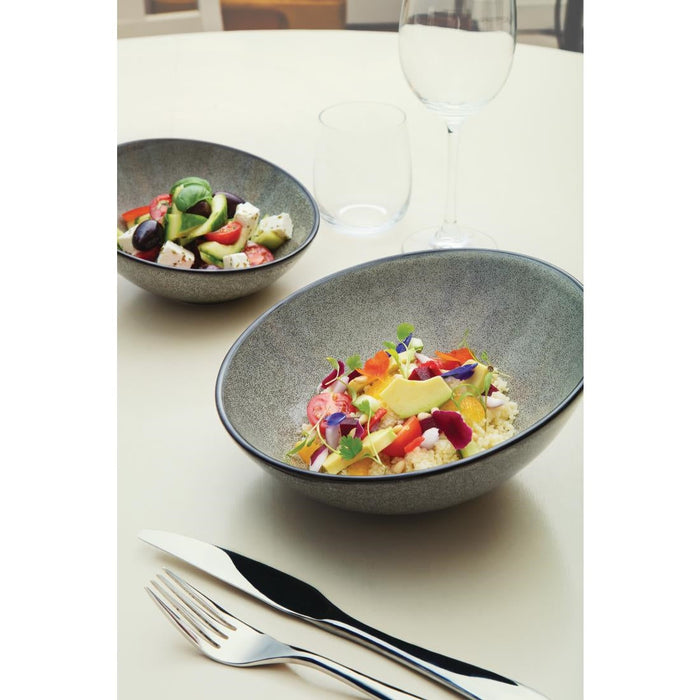 Olympia Mineral Sloping Bowls 135mm (6 Pack) Olympia