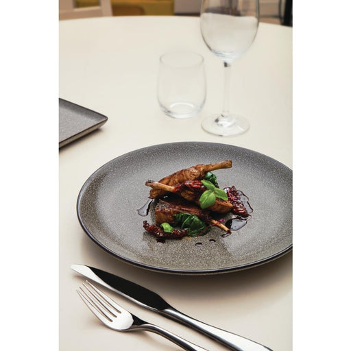 Olympia Mineral Coupe Plates 280mm (4 Pack) Olympia