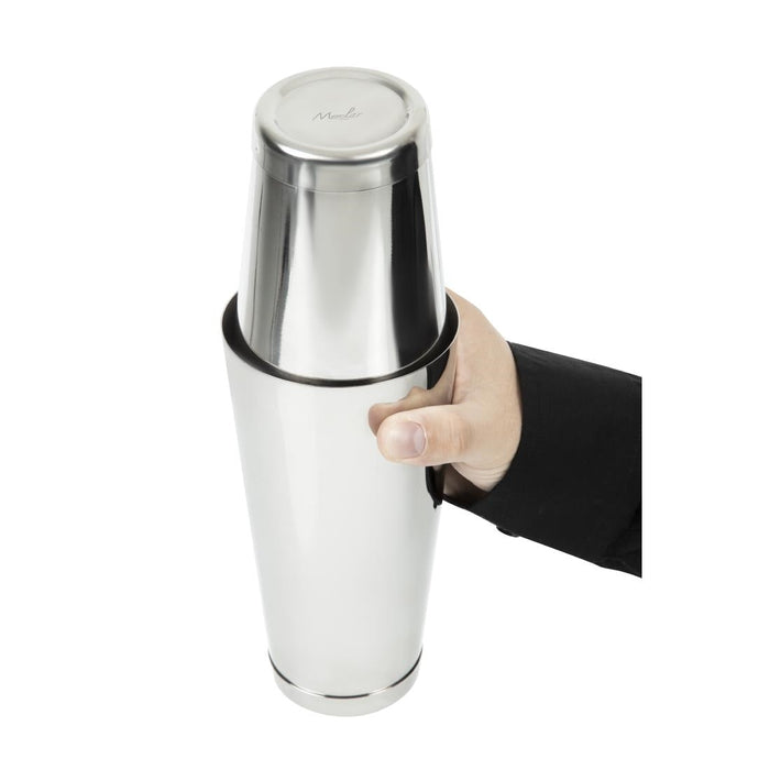 Beaumont Mezclar Tin on Tin Boston Cocktail Shaker Stainless Steel Beaumont