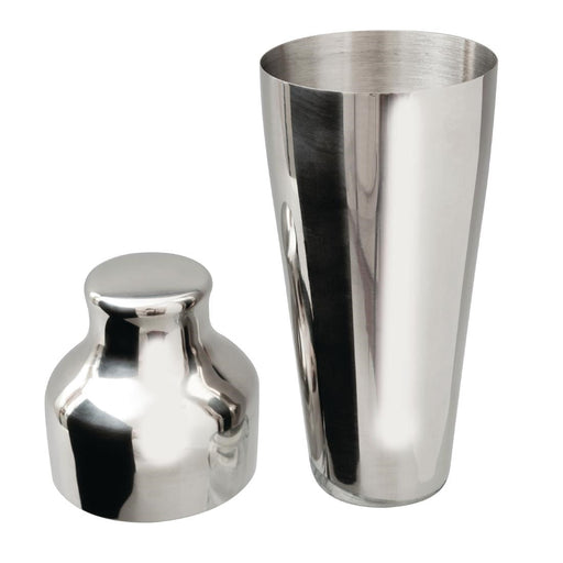 Beaumont Mezclar Art Deco French Cocktail Shaker Stainless Steel Beaumont