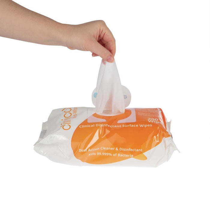 Uniwipe Clinical Disinfectant Surface Wipes (200 Pack) Uniwipe