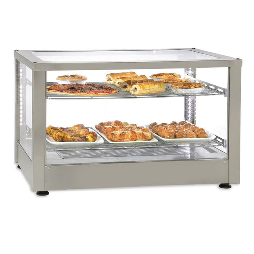 Roller Grill Heated 2 Shelf Display Cabinet WD780 SI Roller Grill
