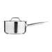 Nisbets Essentials Stainless Steel Saucepan With Lid 20cm Nisbets Essentials