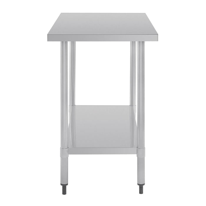 Nisbets Essentials Self Assembly Stainless Steel Table 1200 x 600mm Nisbets Essentials