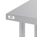 Nisbets Essentials Self Assembly Stainless Steel Table 1200 x 600mm Nisbets Essentials