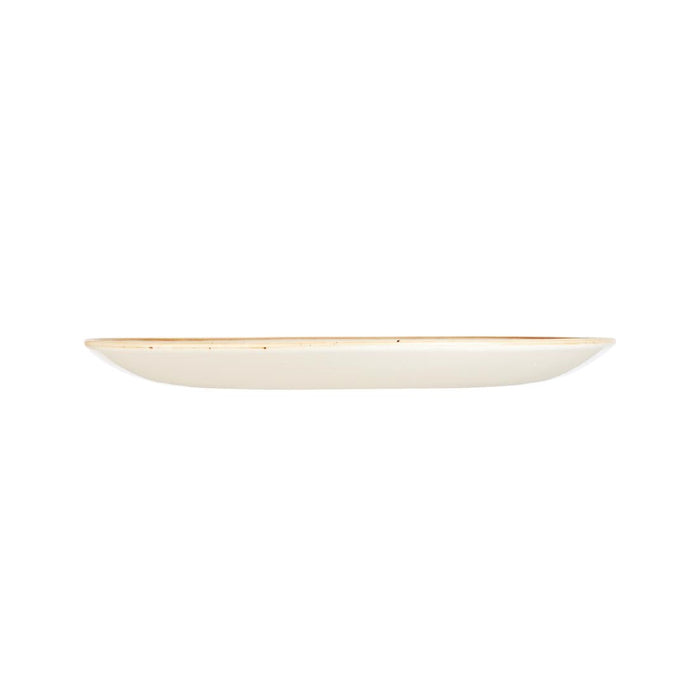 Churchill Stonecast Round Coupe Plates Mustard Seed Yellow 260mm Churchill