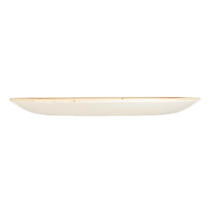 Churchill Stonecast Round Coupe Plates Mustard Seed Yellow 220mm Churchill