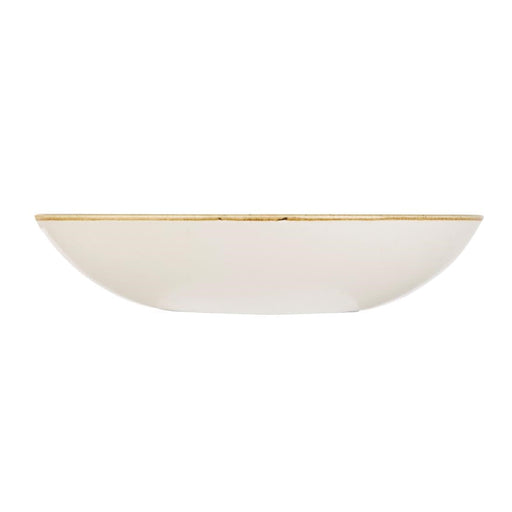 Churchill Stonecast Round Coupe Bowls Mustard Seed Yellow 248mm Churchill