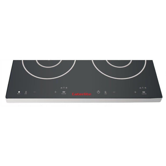 Caterlite Touch Control Double Induction Hob Caterlite