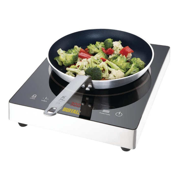 Buffalo Touch Control Single Induction Hob 3kW Buffalo