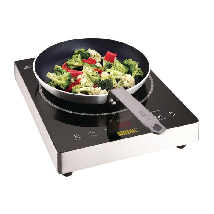Buffalo Touch Control Single Induction Hob 3kW Buffalo