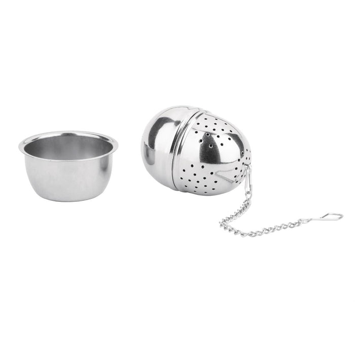 Olympia Oval Stainless Steel Tea Strainer 40(Ø) x 55(H)mm Olympia