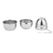 Olympia Oval Stainless Steel Tea Strainer 40(Ø) x 55(H)mm Olympia