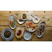 Churchill Raku Oblong Chef Plates Agate Grey 157 x 237mm (12 Pack) Churchill