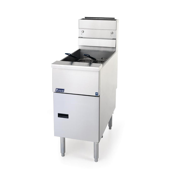 Pitco Single Tank Gas Fryer VF35 Natural Gas Pitco