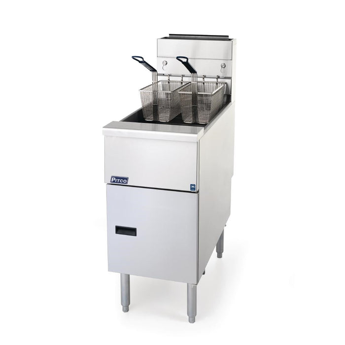 Pitco Single Tank Gas Fryer VF35 Natural Gas Pitco
