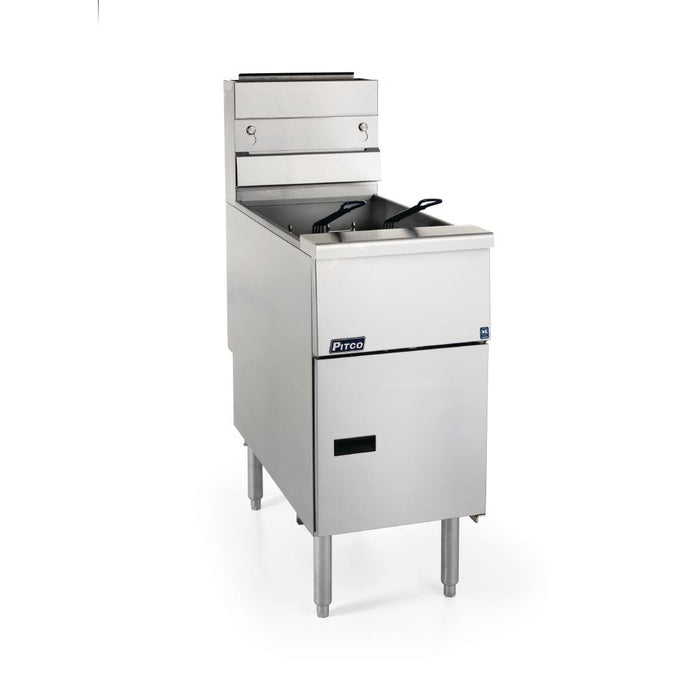 Pitco Single Tank Gas Fryer VF35 Propane Gas Pitco