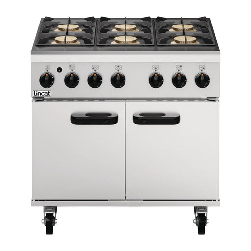 Lincat Phoenix Natural Gas 6 Burner Oven Range PHGR01/N Lincat