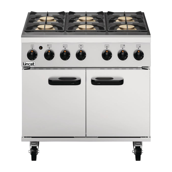 Lincat Phoenix Natural Gas 6 Burner Oven Range PHGR01/N Lincat