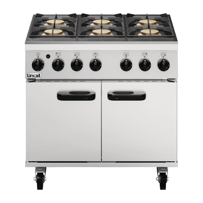 Lincat Phoenix LPG 6 Burner Oven Range PHGR01/P Lincat