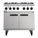 Lincat Phoenix Natural Gas 6 Burner Oven Range PHGR01/N Lincat