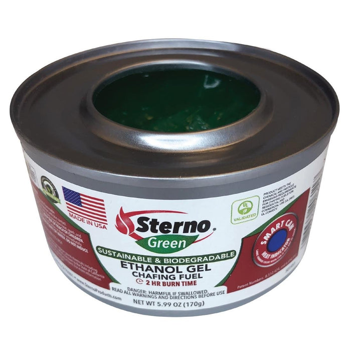 Sterno Green Ethanol Gel Chafing Fuel 2 Hour (24 Pack) Sterno