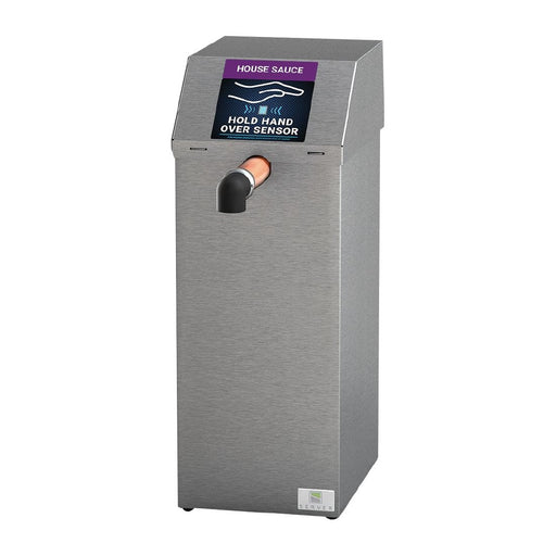 Touchless - no contact needed for dispensing