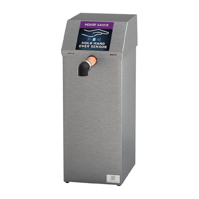 Touchless - no contact needed for dispensing