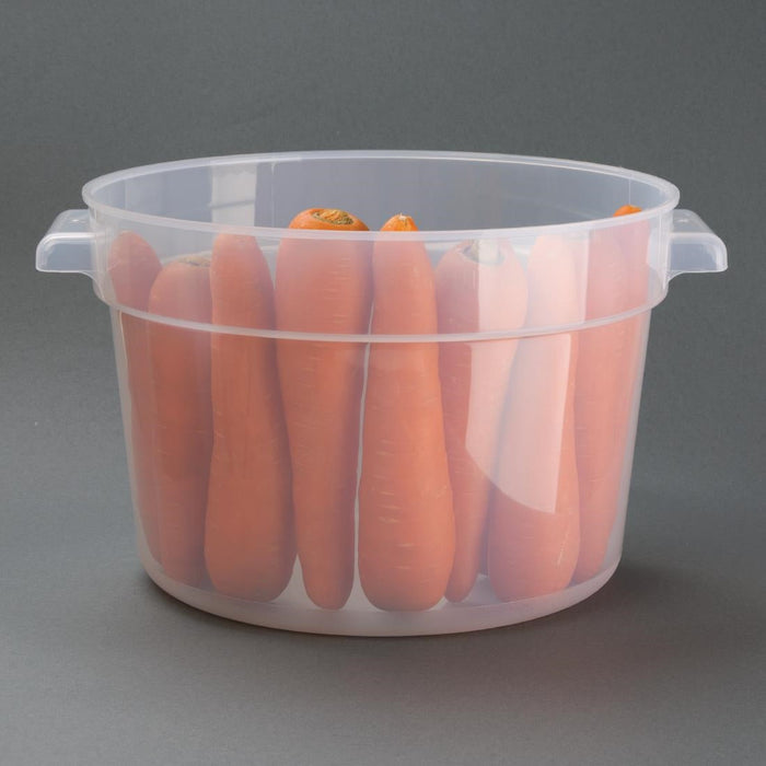 Vogue Polypropylene Round Food Storage Container 10Ltr Vogue