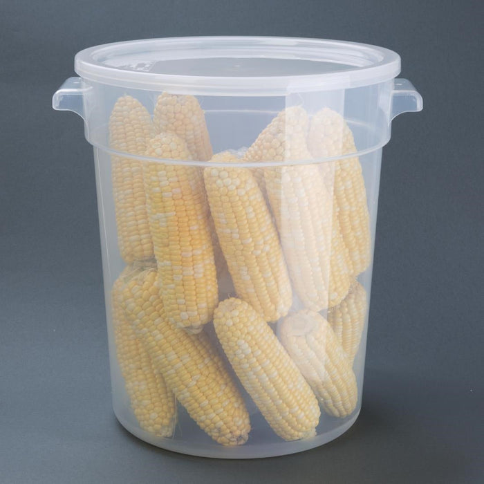 Vogue Polypropylene Round Food Storage Container 20Ltr Vogue