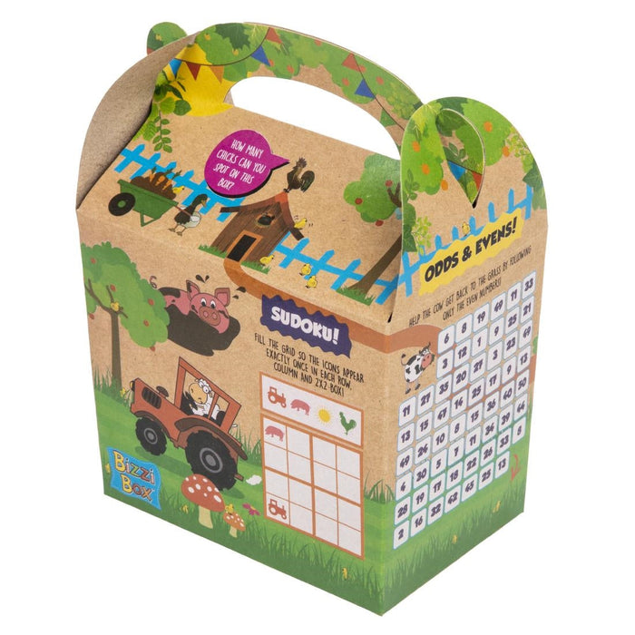 Crafti's Kids Kraft Bizzi Meal Boxes Pet and Farm (200 Pack) Crafti's