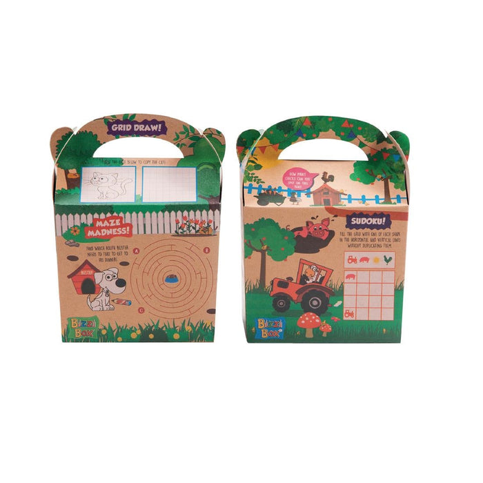 Crafti's Kids Kraft Bizzi Meal Boxes Pet and Farm (200 Pack) Crafti's