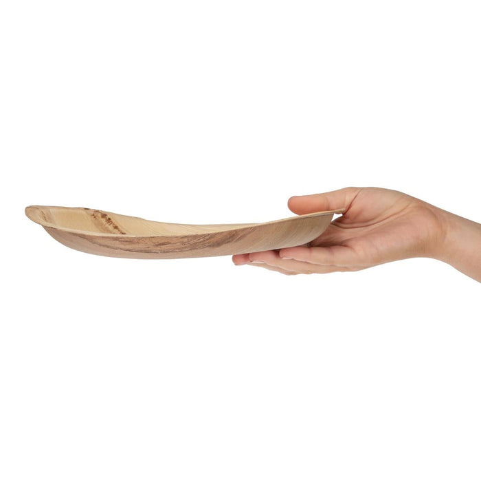 Fiesta Compostable Palm Leaf Plates Round 250mm (100 Pack) Fiesta Compostable
