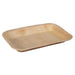 Fiesta Compostable Deep Palm Leaf Plates Rectangular 250mm (100 Pack) Fiesta Compostable