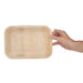 Fiesta Compostable Deep Palm Leaf Plates Rectangular 250mm (100 Pack) Fiesta Compostable