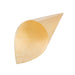 Fiesta Compostable Wooden Canape Cones 75mm (100 Pack) Fiesta Compostable